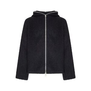 Our Legacy Men Full Zip Wool Hoodie